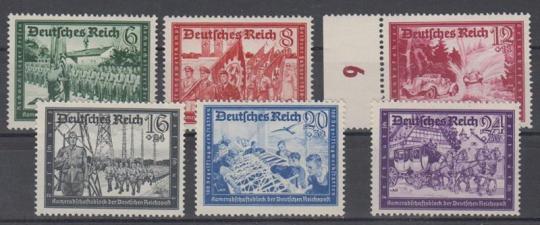773 - Deutsches Reich Kameradschaftsblock 2 Nr. 773-778 