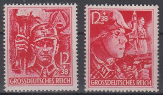 909 - Deutsches Reich Nr. 909 + 910 