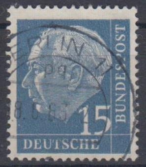 0184 - Bund Heuß lumogen Nr. 184y 