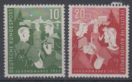 153 - Bund Jugend 52 Nr. 153 + 154 