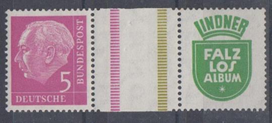 0179 - Bund Heuß-Zusammendruck 5 z R5 