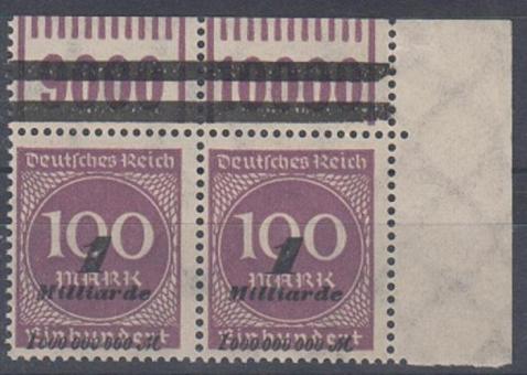 331 - Deutsches Reich Infla Nr.. 331 b OPD H g WOR 1'11'1 