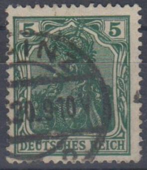 85 - Deutsches Reich Germania Nr. 85 IIe 