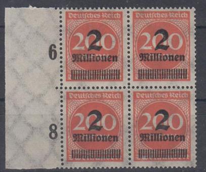 309 - Deutsches Reich Infla Nr. 309 A Pb 