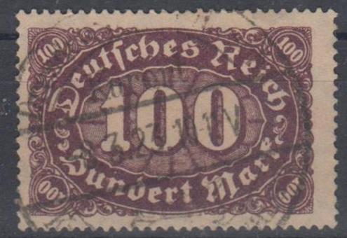 219 - Deutsches Reich Infla Nr. 219 I 