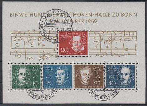315 - Bund Beethoven-Block 2 
