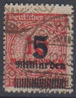 334 - Deutsches Reich Infla Nr. 334 B 