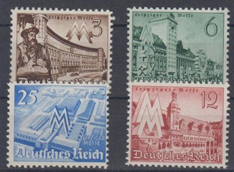 739 - Deutsches Reich Nr. 739-742 