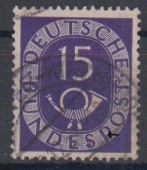 0129 - Bund Posthorn Nr. 129 III 
