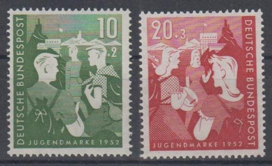 153 - Bund Für die Jugend 52 Nr. 153+154 