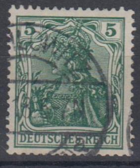 85 - Deutsches Reich Germania Nr. 85 IId 