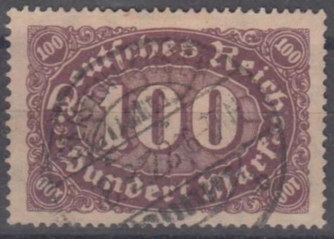 219 - Deutsches Reich Infla Nr. 219 I 