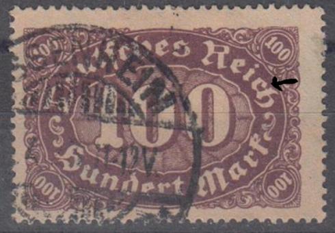 219 - Deutsches Reich Infla Nr. 219 II 