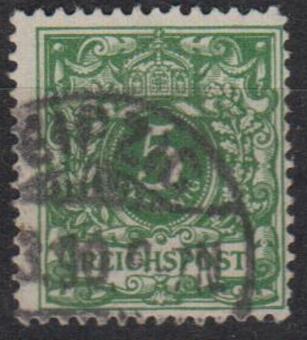 46 - Deutsches Reich Krone/Adler Nr. 46 a 