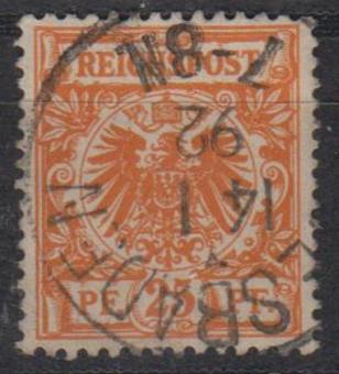 49 - Deutsches Reich Krone/Adler Nr. 49 aa 