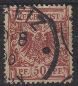 50 - Deutsches Reich Krone/Adler Nr. 50 b 