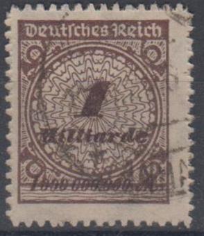 325 - Deutsches Reich Infla Nr. 325 BP 