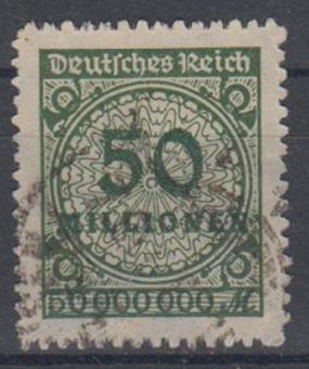 321 - Deutsches Reich Infla Nr. 321 BP 