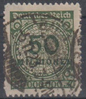 321 - Deutsches Reich Infla Nr. 321 BP 
