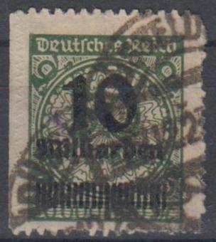 336 - Deutsches Reich Infla Nr. 336 BP 