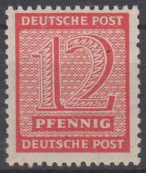 132 - Sowjetische Zone West-Sachsen Nr. 132 III 