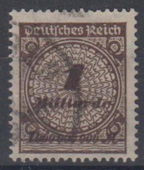 325 - Deutscher Reich Infla Nr. 325 A Wb 