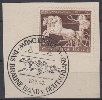 747 - Deutsches Reich Braunes Band Nr. 747 