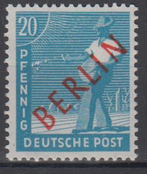026 - Berlin Rotaufdruck Nr. 26 