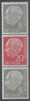 0185 - Bund Heuß-Zusammendruck S 50 YII 