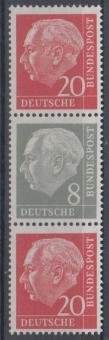 0185 - Bund Heuß-Zusammendruck S 52 YII 