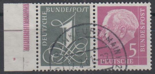 0179 - Bund Heuß-Zusammendruck W 17 YII 