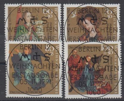 1578 - Bund Weihnachten 91 Nr. 1578-1581 
