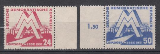 282 - DDR Nr. 282 + 283 