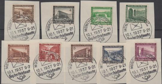 634 - Deutsches Reich Winterhilfe Nr. 634-642 