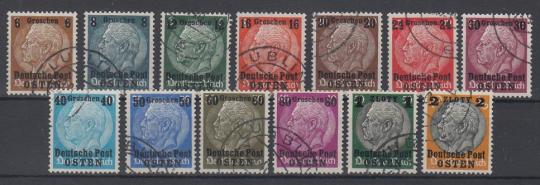 001 - Deutsches Reich Generalgouvernement Nr. 1 - 13 