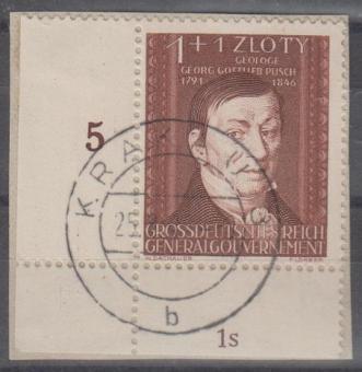 124 - Deutsches Reich Generalgouvernement Nr. 124 Br u 