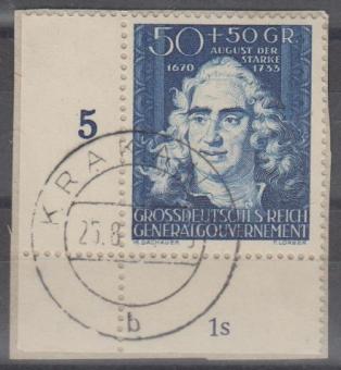 123 - Deutsches Reich Generalgouvernement Nt. 123 Br u 