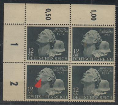 812 - Deutsches Reich Nr. 812 V 