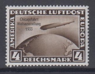498 - Deutsches Reich Chicagofahrt Nr. 498 