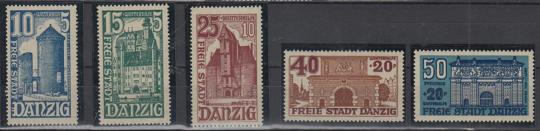 262 - Danzig Nr. 262-266 