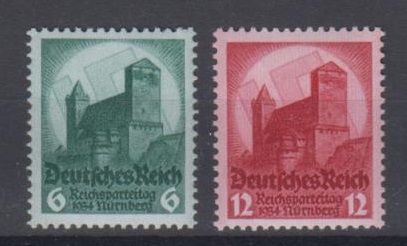 546 - Deutsches Reich Nr. 546 + 547 