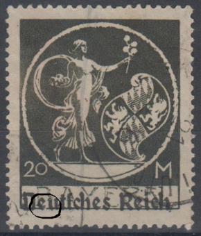 138 - Deutsches Reich Infla Nr. 138 IV 