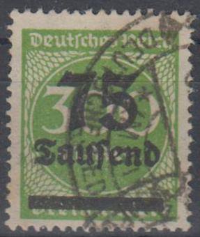 286 - Deutsches Reich Infla Nr. 286 