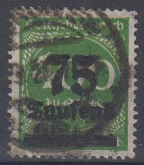 287 - Deutsches Reich Infla Nr. 287 b 