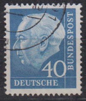 260 - Bund Heuß lumogen Nr. 260 y 