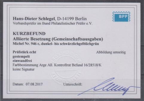 946 - Alliierte Besetzung Nr. 946 c 