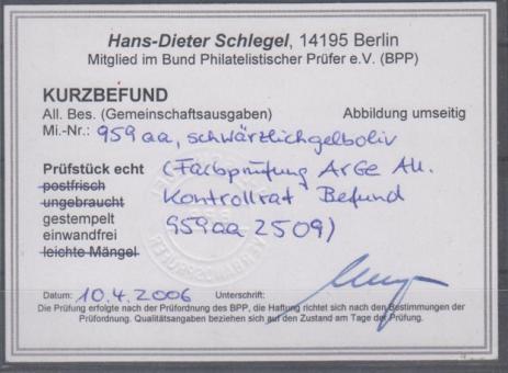 Alliierte Besetzung Nr. 959 aa 