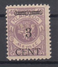 178 - Memel Nr. 178 III 