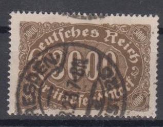 254 - Deutsches Reich Infla Nr. 254 a 