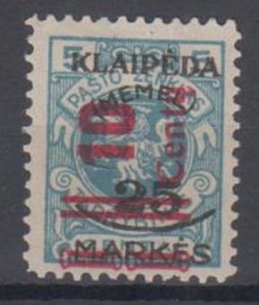 230 - Memel Nr. 230 I 